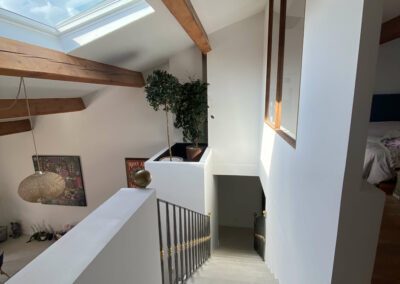 escalier après relooking